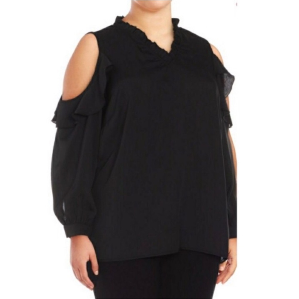 NWT Love Scarlett Cold Shoulder Blouse